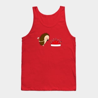 Lovestruck hedgehog Tank Top